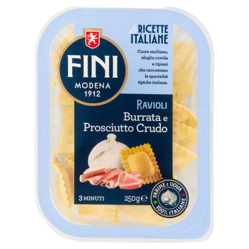 Ravioli Burrata&Prosciutto crudo 250g