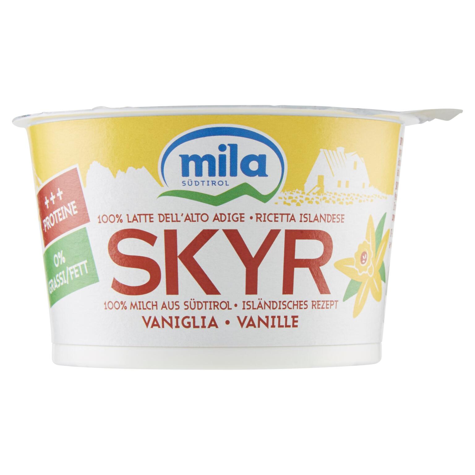 Yogurt alla vaniglia 150gr SKYR Mila