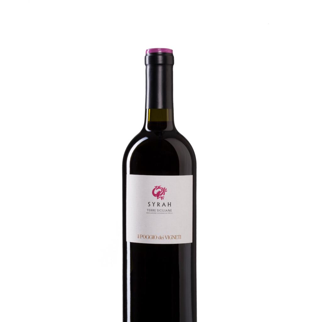 Syrah Terre Sicilane Igt 12,5° cl75 Il Poggio dei Vigneti