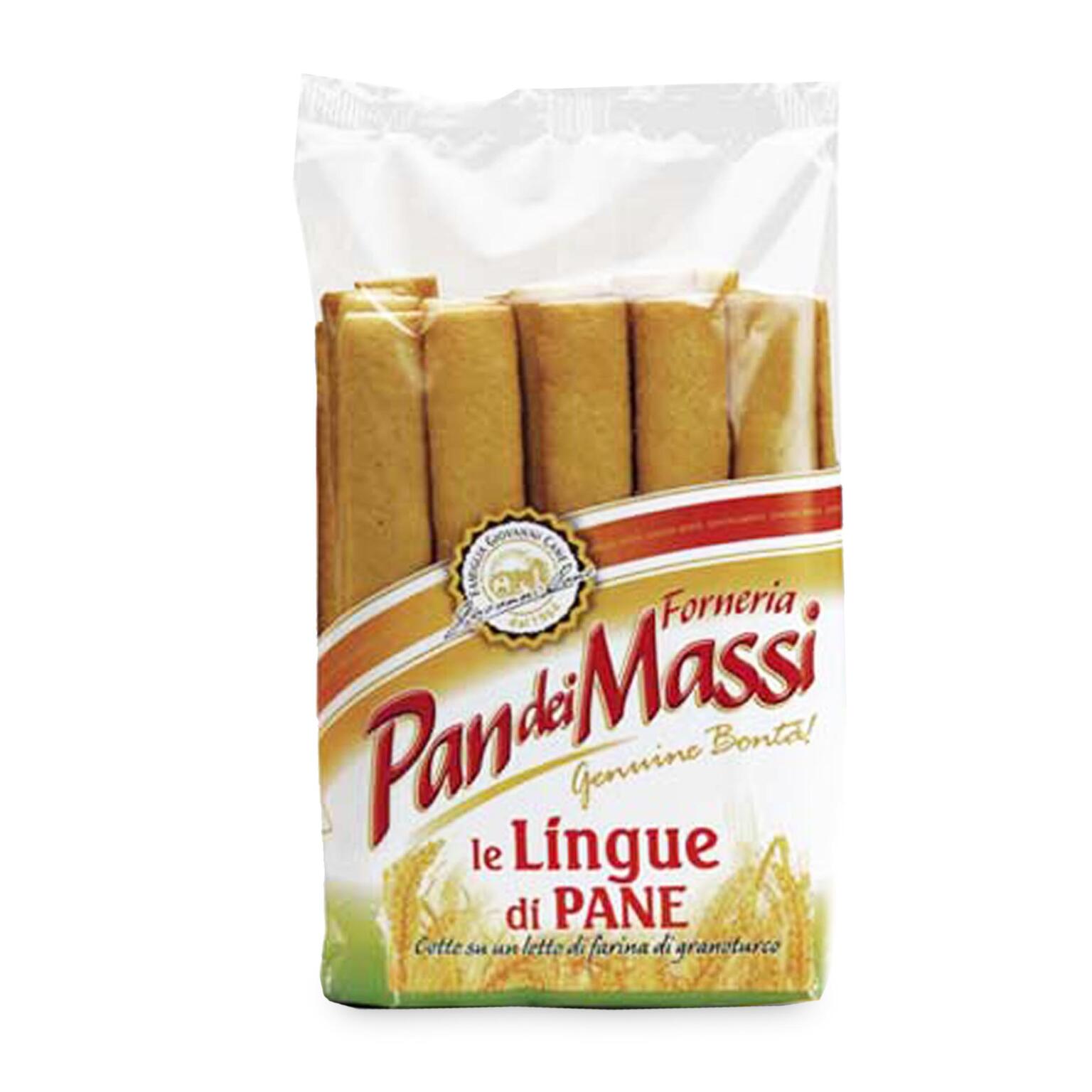 Lingue pane olio 180g Pan dei Massi
