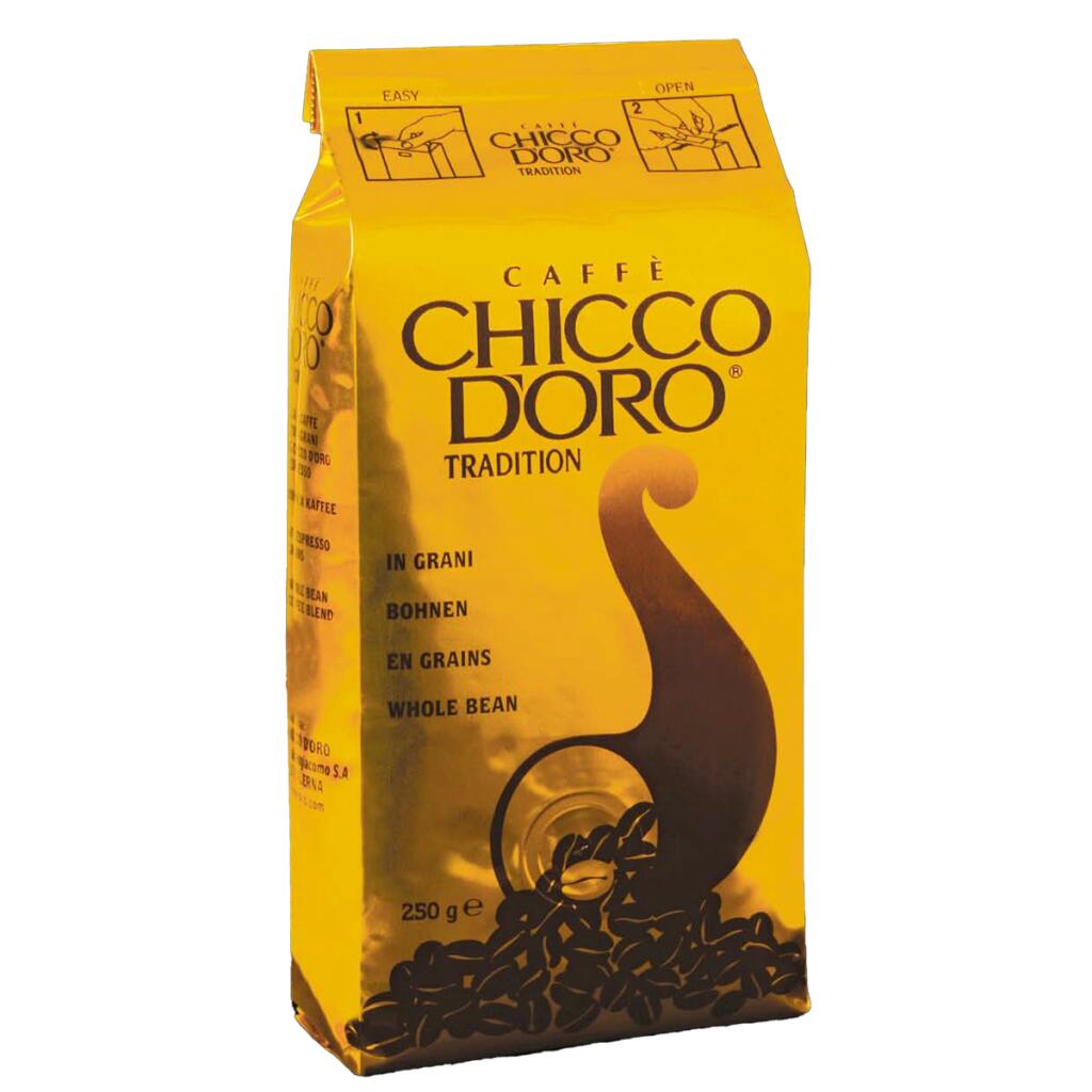 Caffe'Chicco d'oro grani 250g.