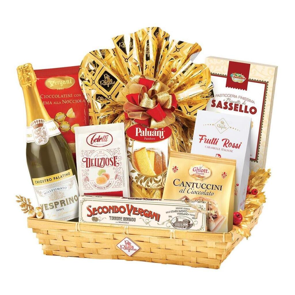 Cesto Natalizio My Lord 9 pezzi Re Regalo