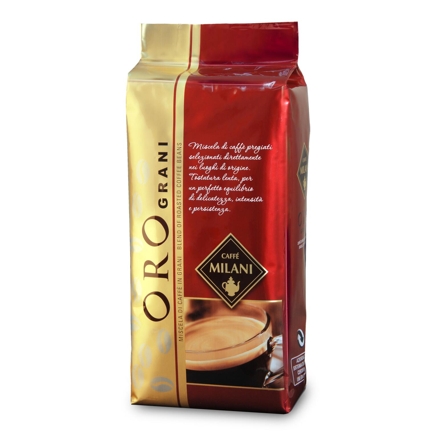 Caffè in grani oro 1Kg Milani
