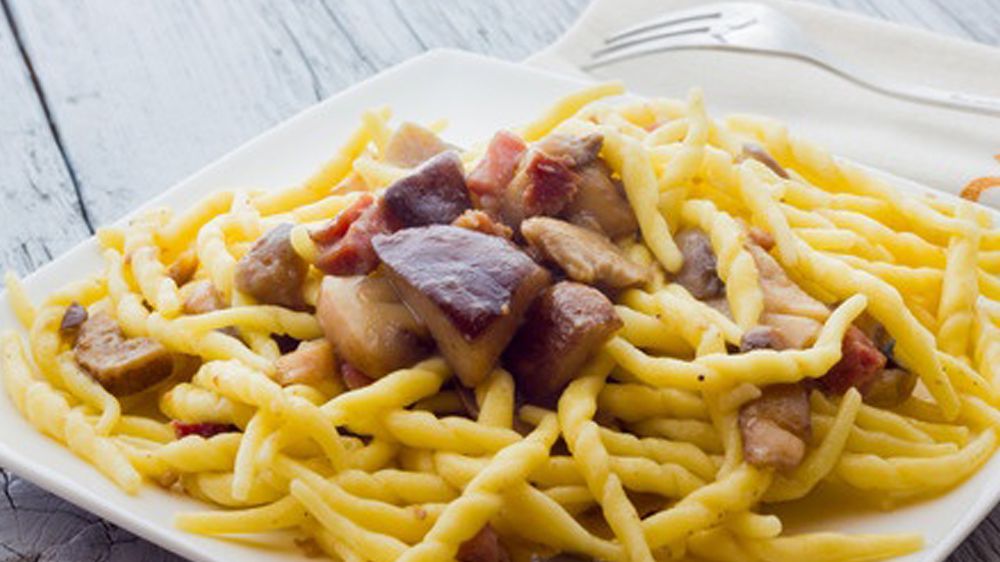 Trofie con champignon