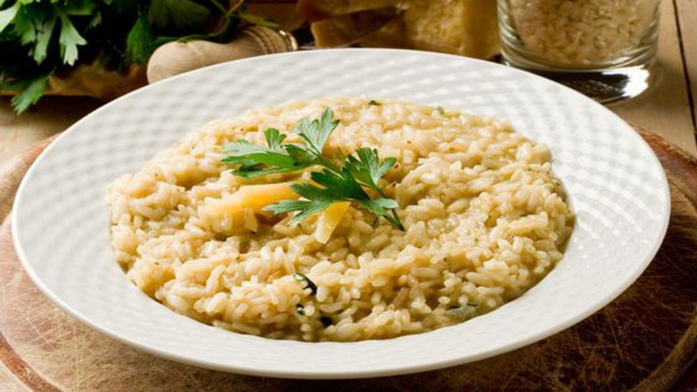 Risotto al gorgonzola mantecato al marsala