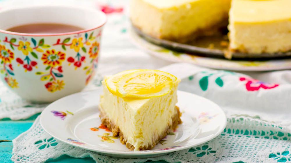 Cheesecake al limone