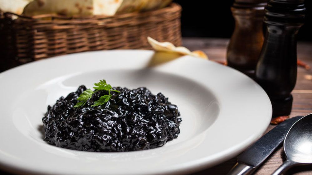 Risotto al nero di seppia