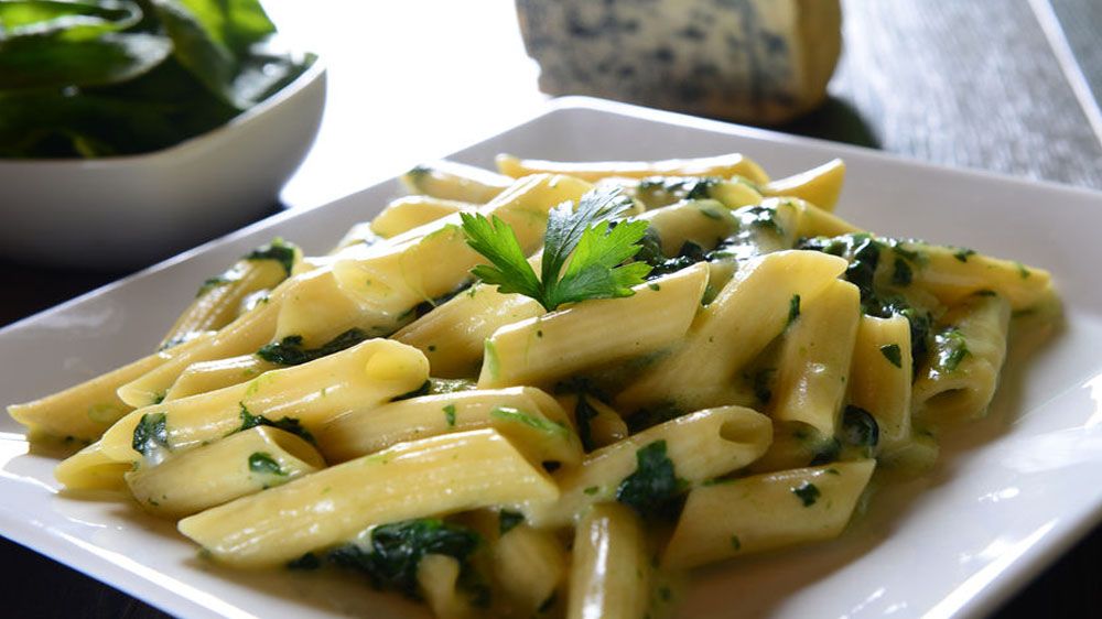 Penne agli spinaci
