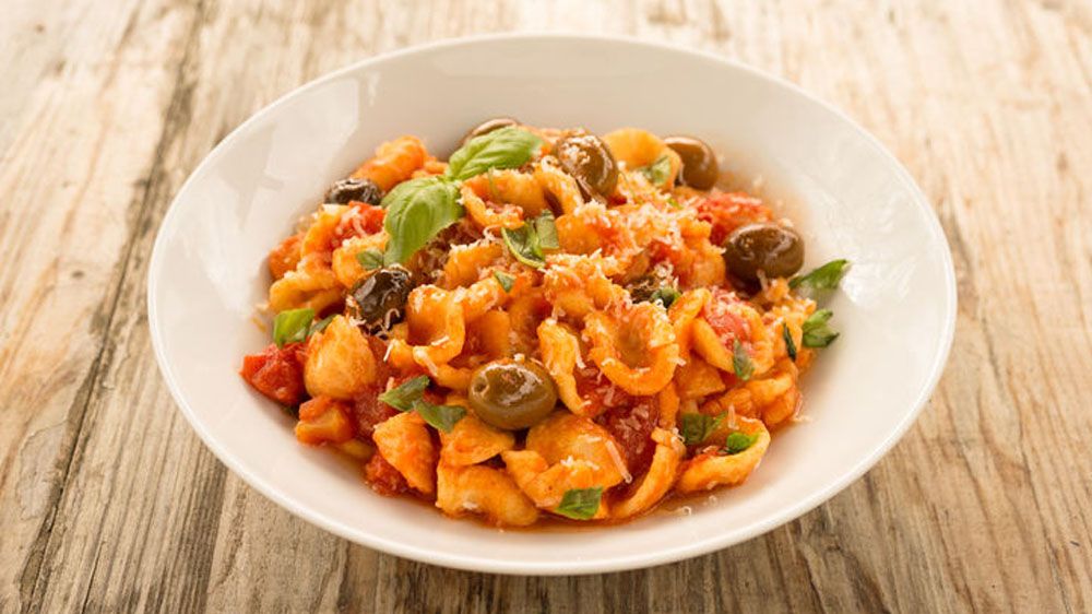 Orecchiette al ragù di rombo