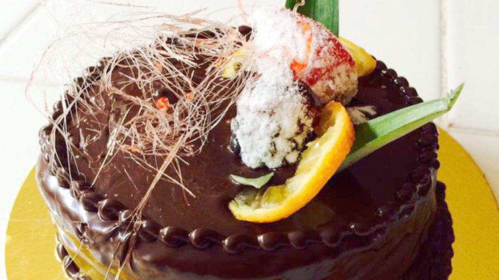 Torta pere e cioccolato
