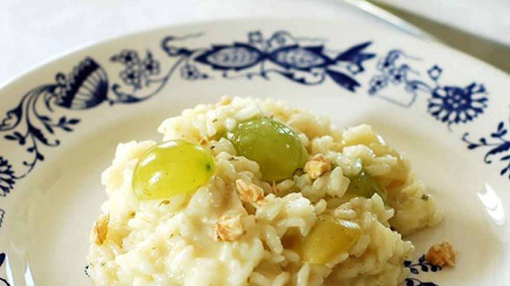 Risotto all’uva