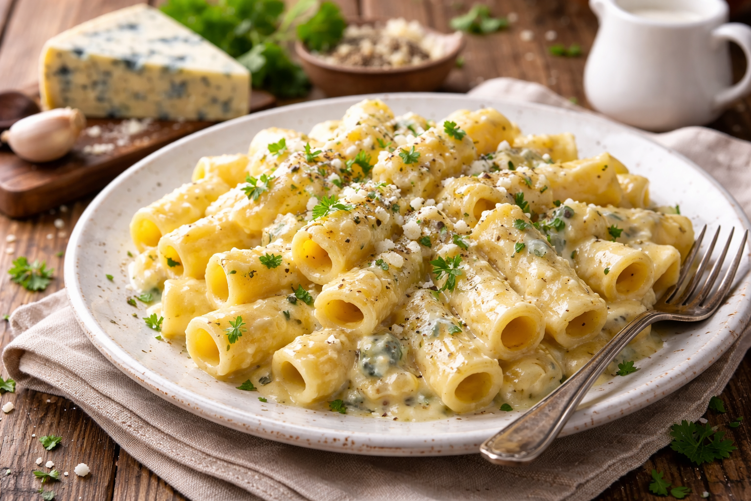 Pasta al gorgonzola