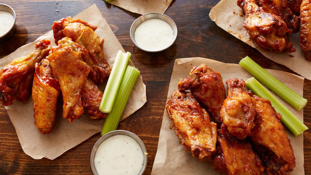 Ali di pollo e patate