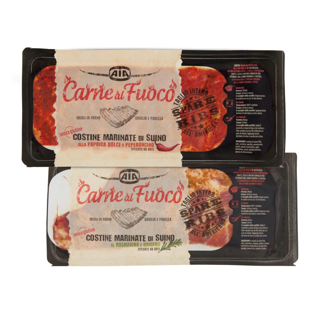 Costine marinate di suino peperoncino/rosmarino