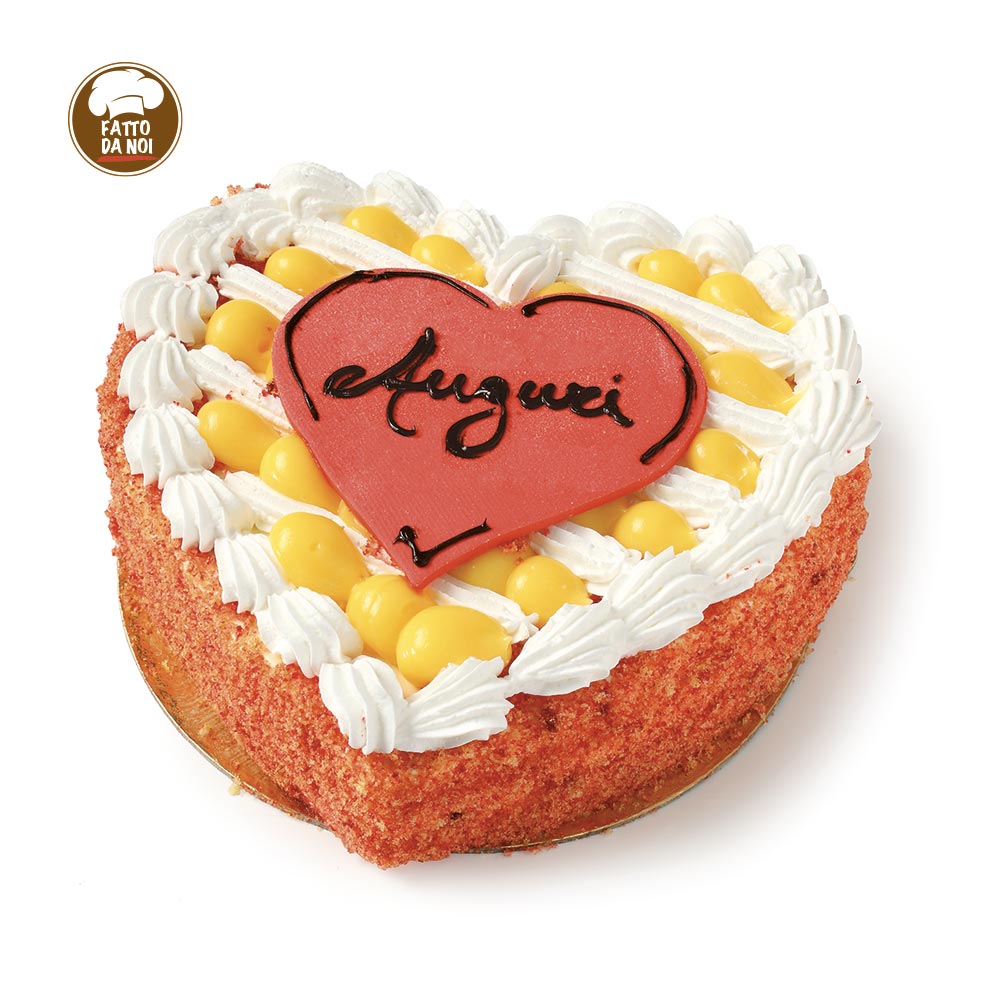 Torta di San Valentino a Cuore 500g circa