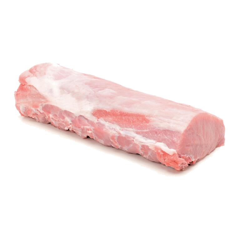 Lonza di suino intera senz'osso sottovuoto
