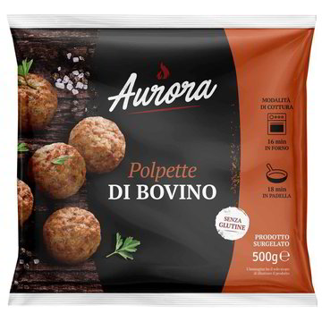 Polpette di bovino 500g Aurora 