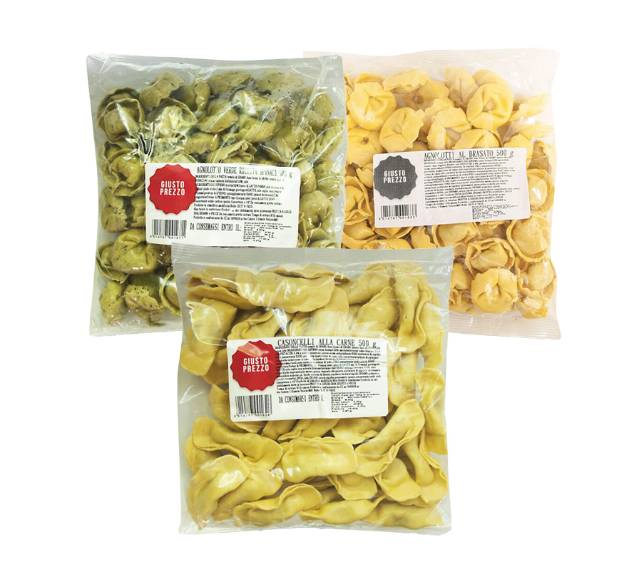 Pasta Ripiena assortita 500g Giusto Prezzo