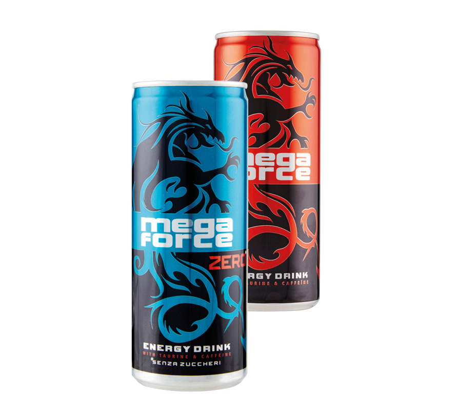 24 lattine Energy drink Megaforce 250ml
