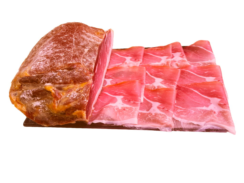 Prosciutto crudo Dolcetta a fette-al punto vendita
