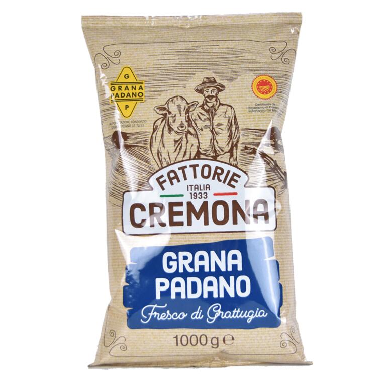 Grana padano Dop grattugiato 1 kg Fattorie Cremona
