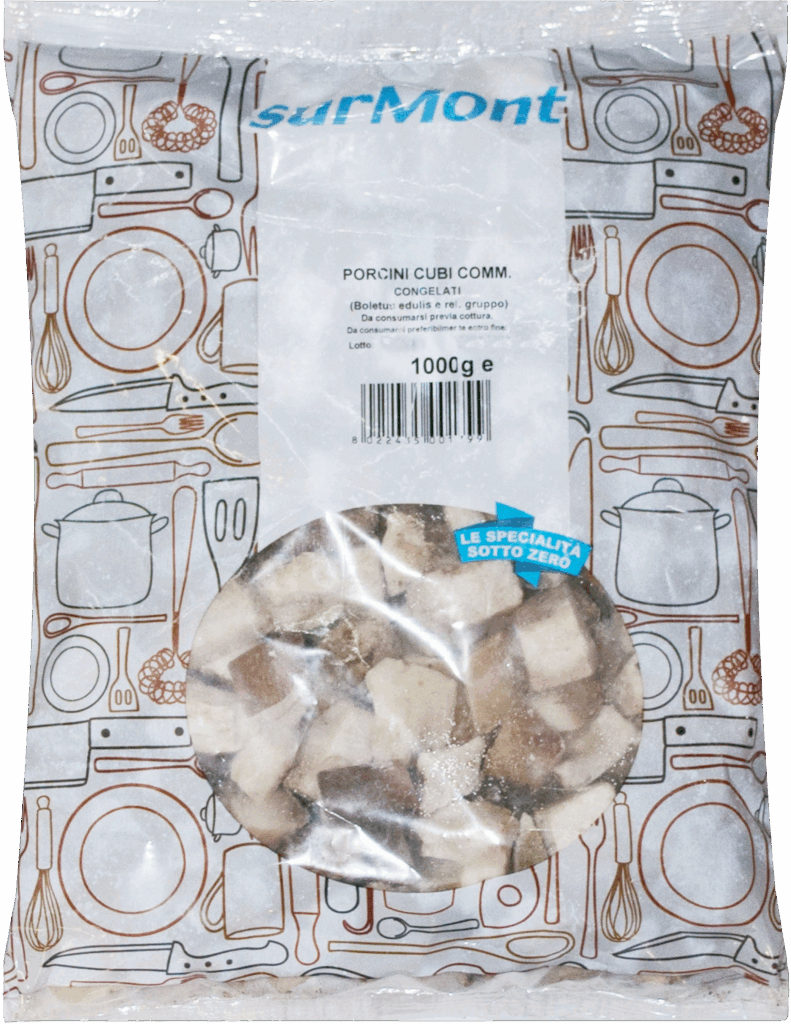 Funghi porcini cubo 1kg Surmont