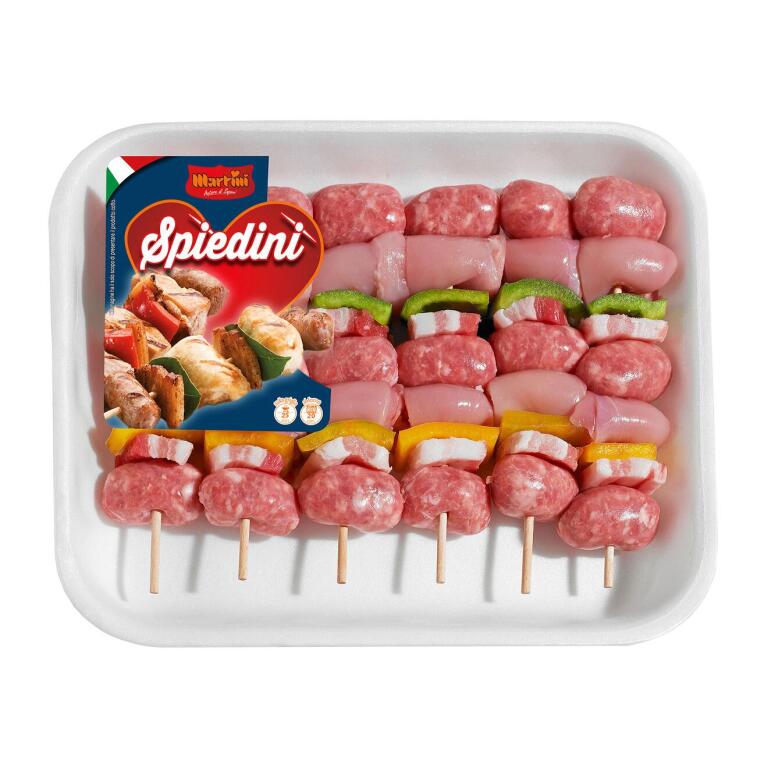 spiedini di suino confezione famiglia Martini