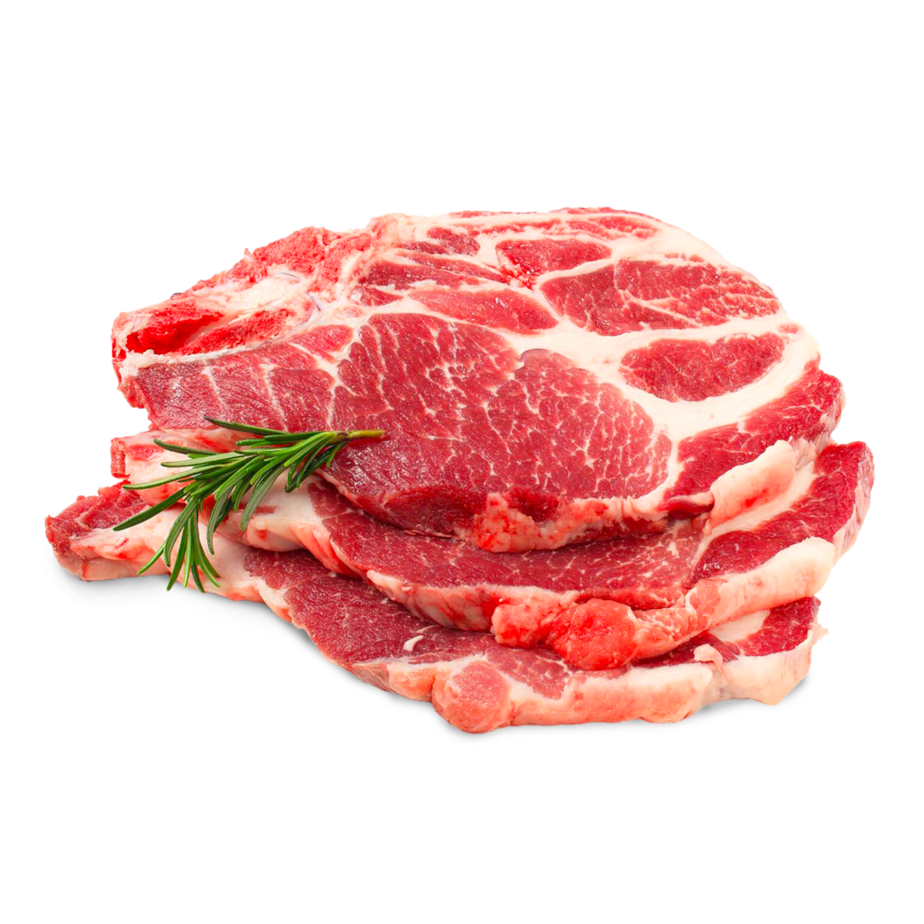 Braciole di coppa di suino con osso