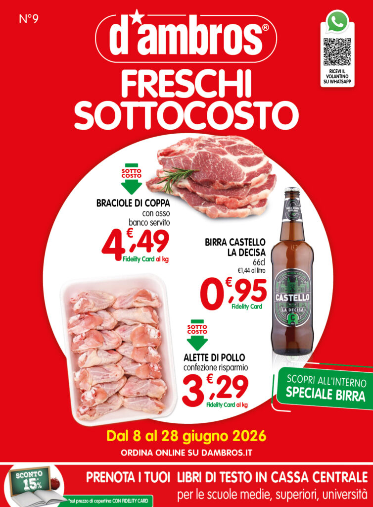 Copertina volantino