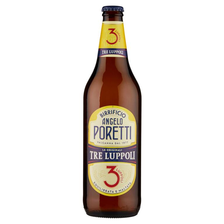Birra 3 luppoli Angelo Poretti 66cl 