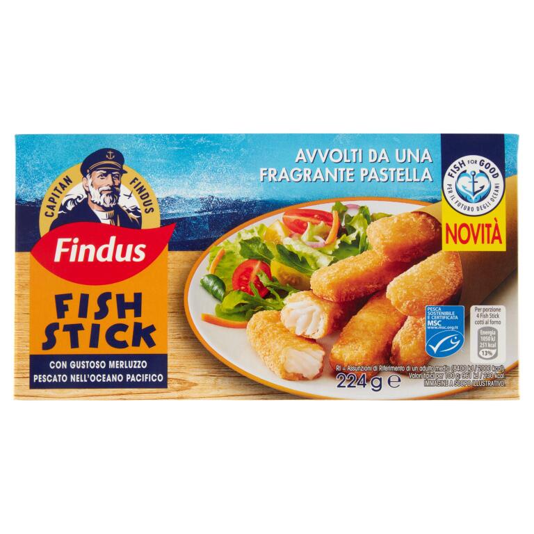 Fish stick merluzzo in pastella 