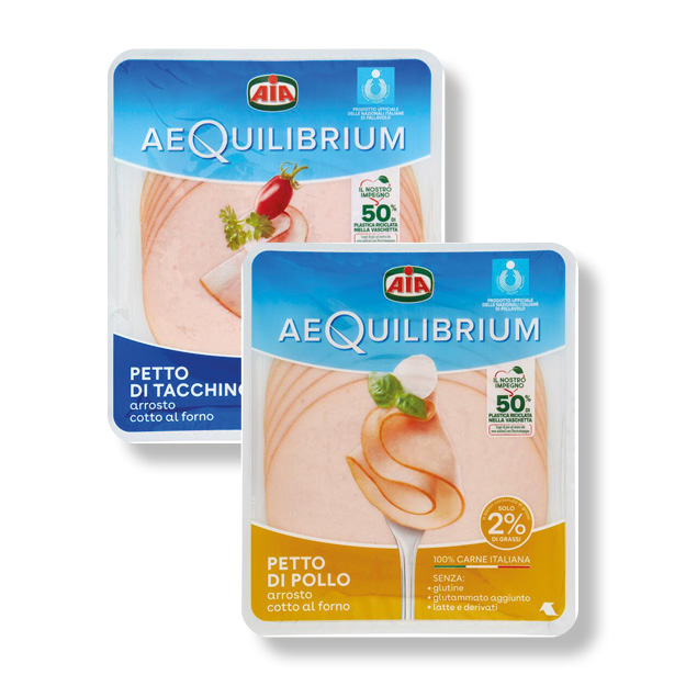 Affettati Aequilibrium - petto di pollo e tacchino