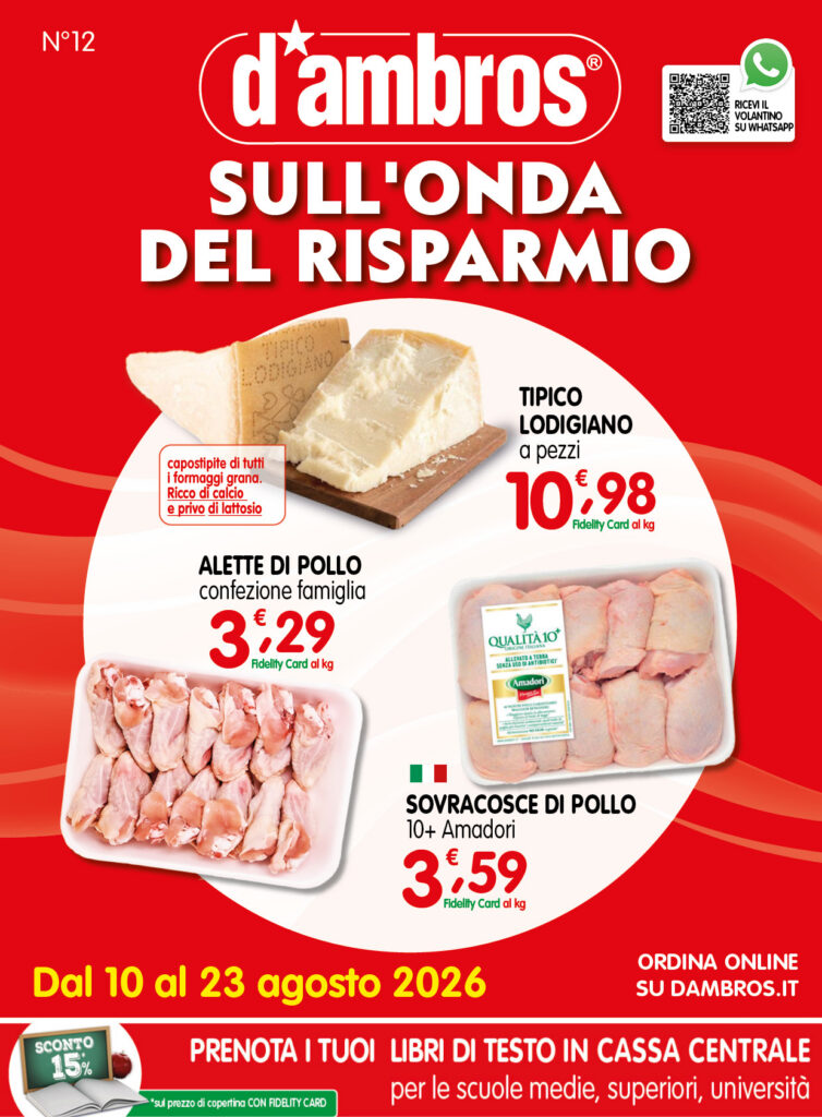Copertina volantino