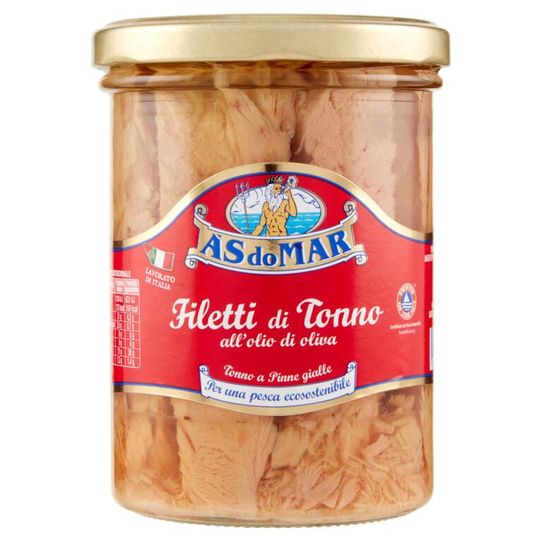 Filetto di Tonno in olio di oliva 400g