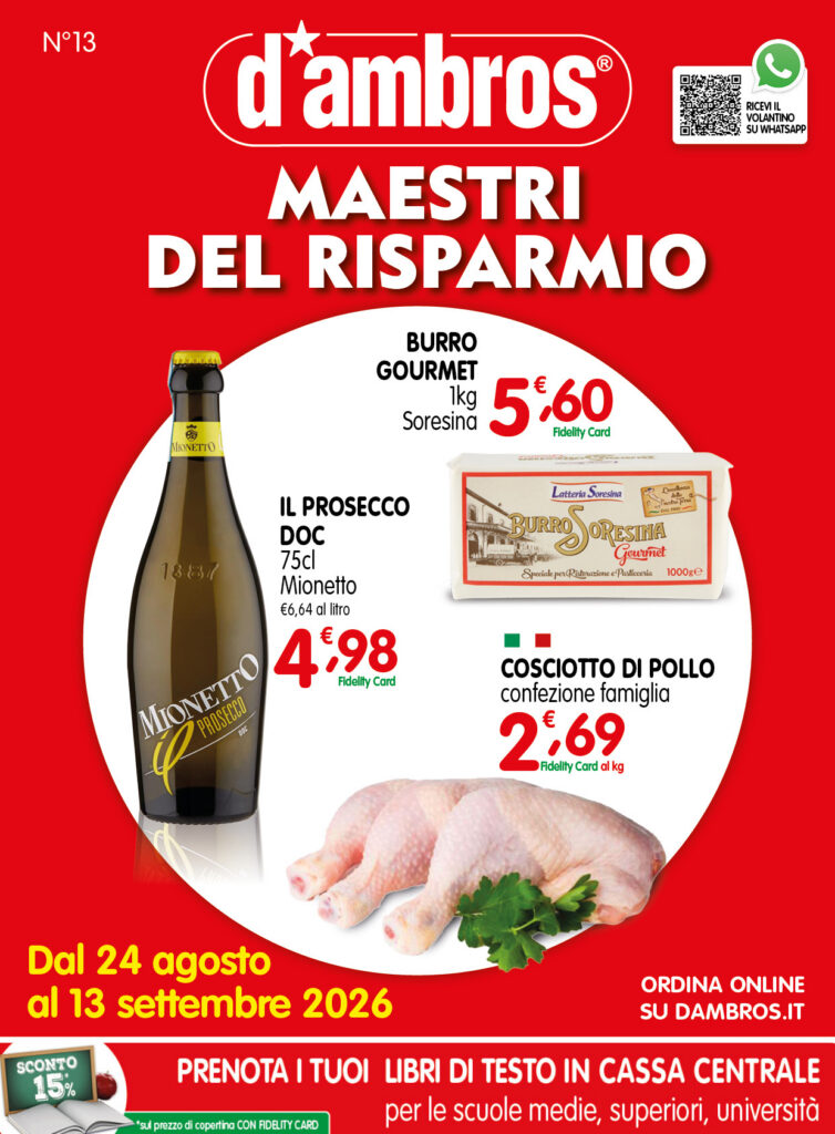 Copertina volantino