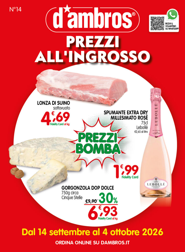 Copertina volantino