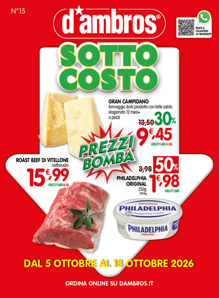 Copertina volantino
