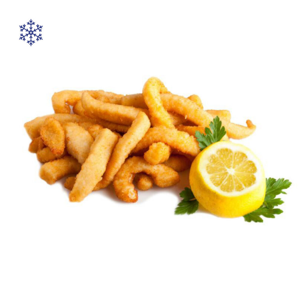 Fettuccine di Totano panate e prefritte 500g 