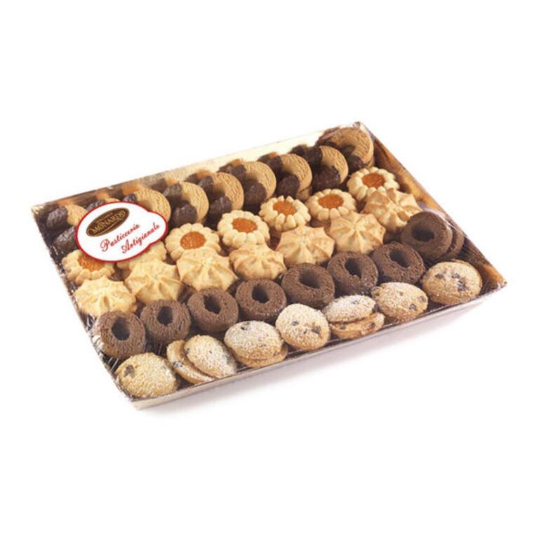 Pasticceria assortita in vassoio 700g Monardo
