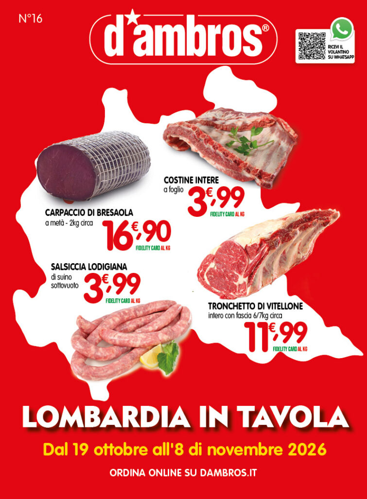 Copertina volantino