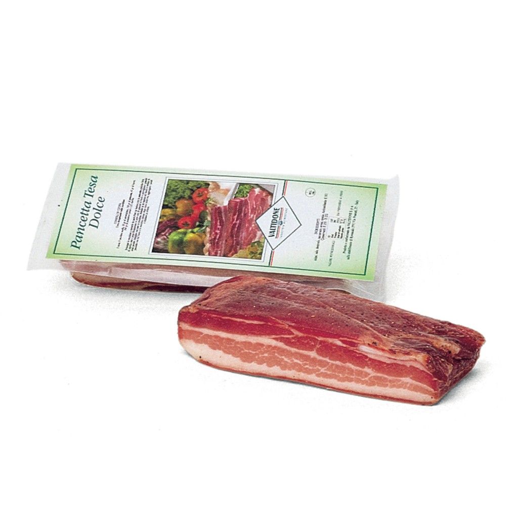 Pancetta tesa dolce a tranci sottovuoto Valtidone D’Ambros Ipermercato
