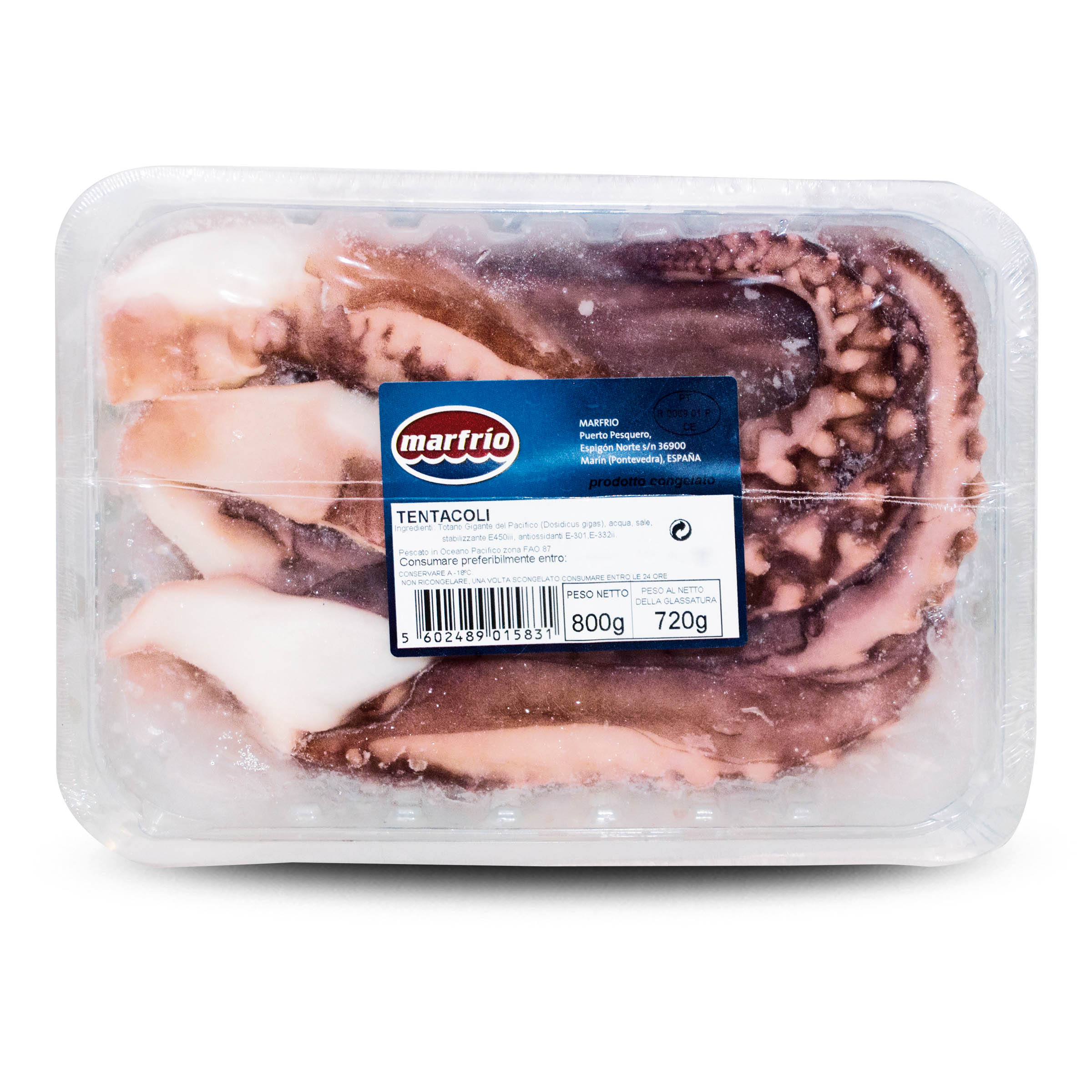 Tentacoli di Totano Gigante 800g Marfrio D’Ambros Ipermercato