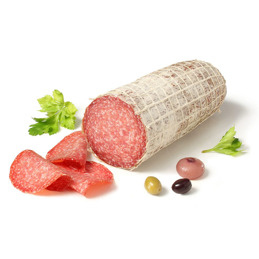 Salame Ungherese puro suino a metà Salmilano D’Ambros Ipermercato