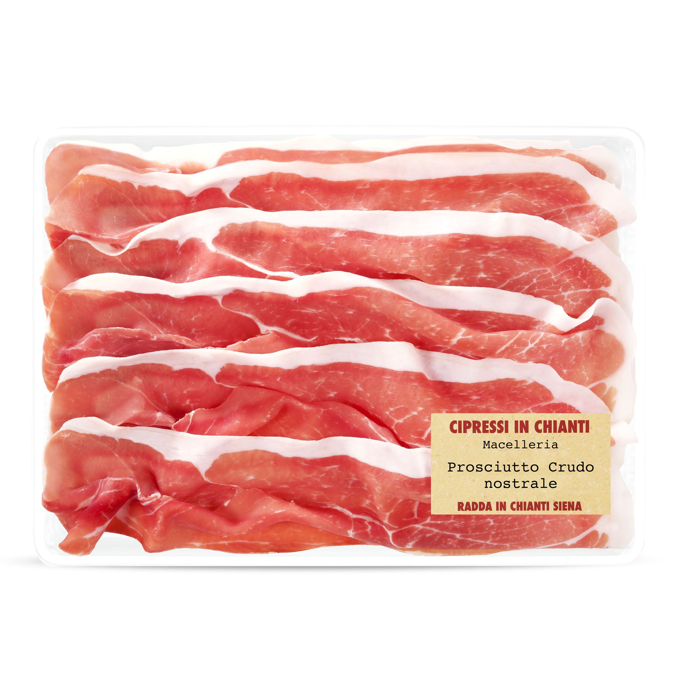 Prosciutto crudo nostrale a fette 100g Cipressi in Chianti D’Ambros Ipermercato