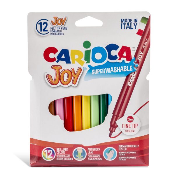 Pennarelli a punta fine 12pezzi Joy Carioca