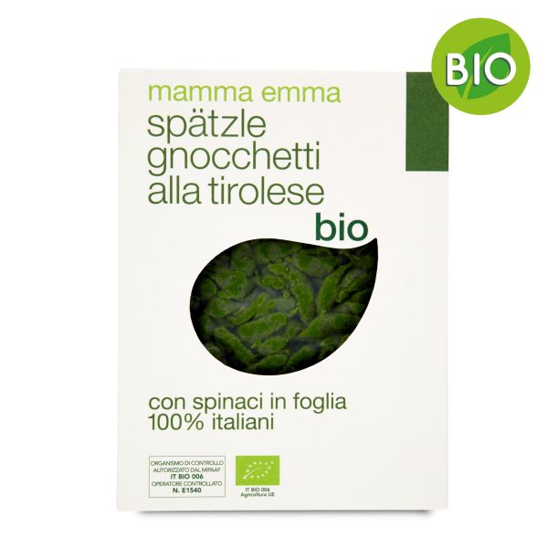 Spatzle con spinaci BIO 350g Mamma Emma