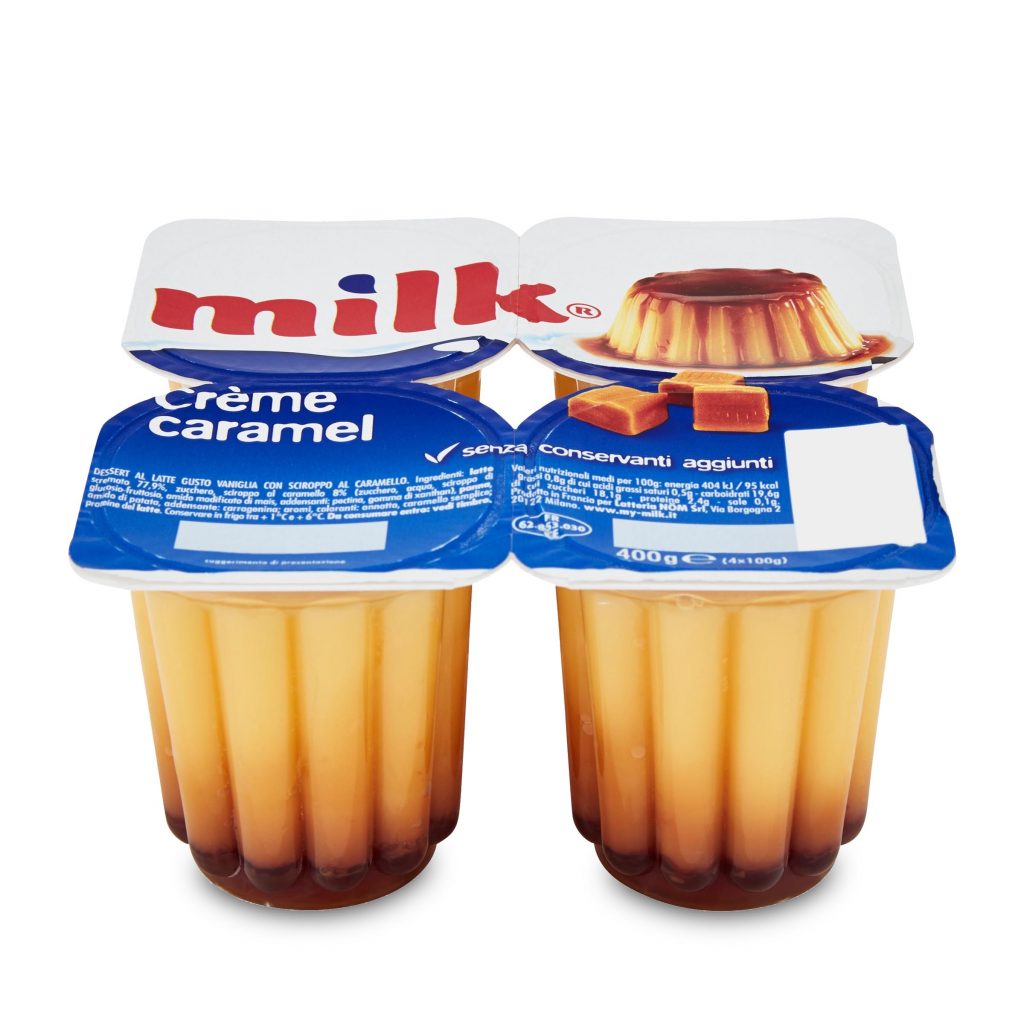 Crème Caramel 4x100g Milk D’Ambros Ipermercato