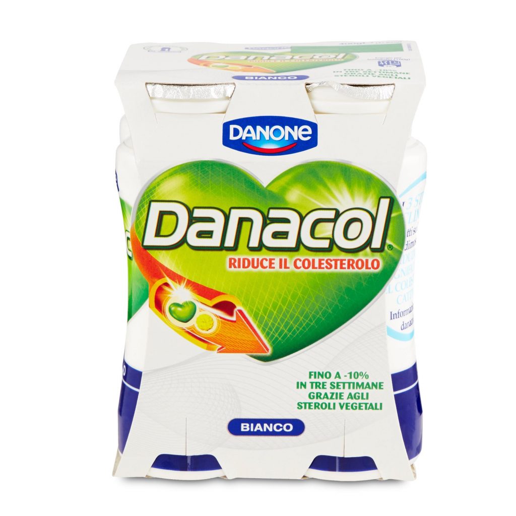 Yogurt Danacol bianco 4x100g Danone D’Ambros Ipermercato