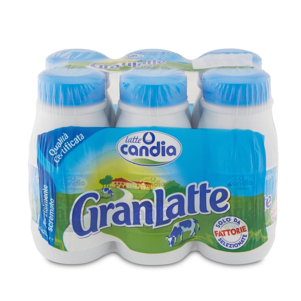 Gran Latte Candia Parzialmente Scremato cl 25x6 bottiglie D’Ambros