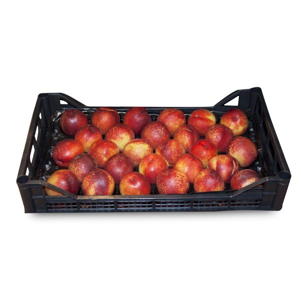 Pesche noci gialle a cassa